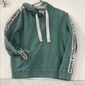 Darren & Phillip Green Women’s Hoodie Sweatshirt Sz l